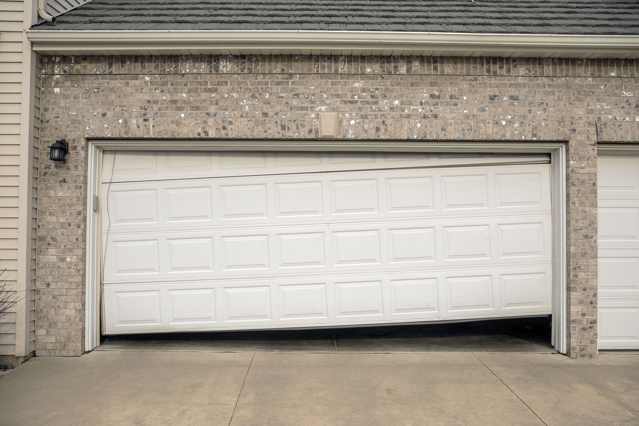 Broken Garage Door